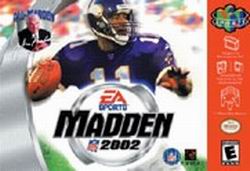 Madden NFL 2002 (USA) Box Scan